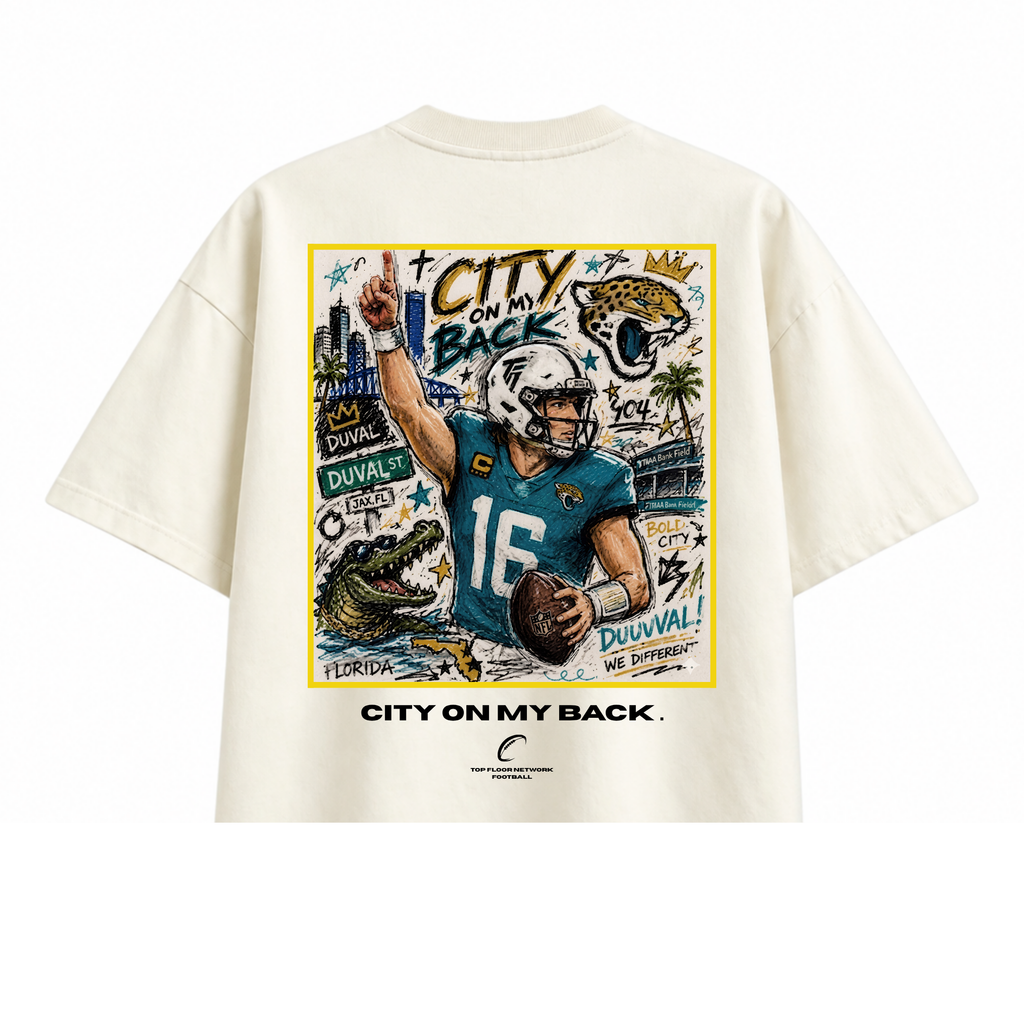 WE ARE ONE “CITY ON MY BACK” FAN GEAR PREMIUM TEE