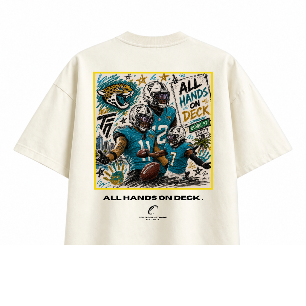 WE ARE ONE “ALL HANDS ON DECK” FAN GEAR PREMIUM TEE